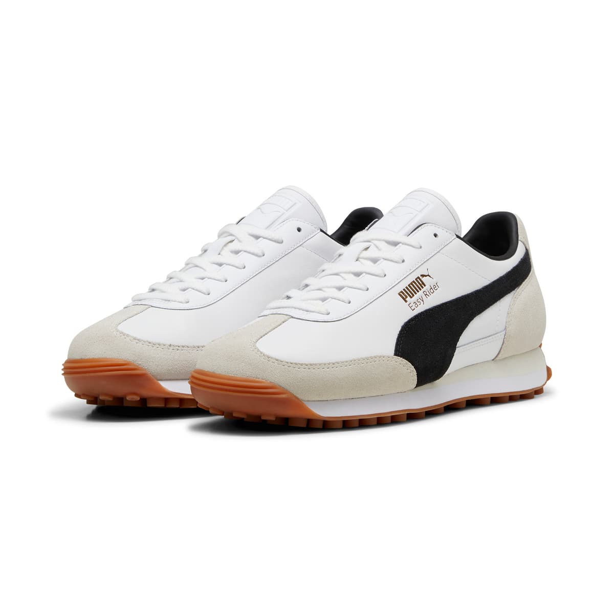 PUMA Easy Rider Mix sneakers unisex, Zwart/Wit, Maat 43 thumbnail 6