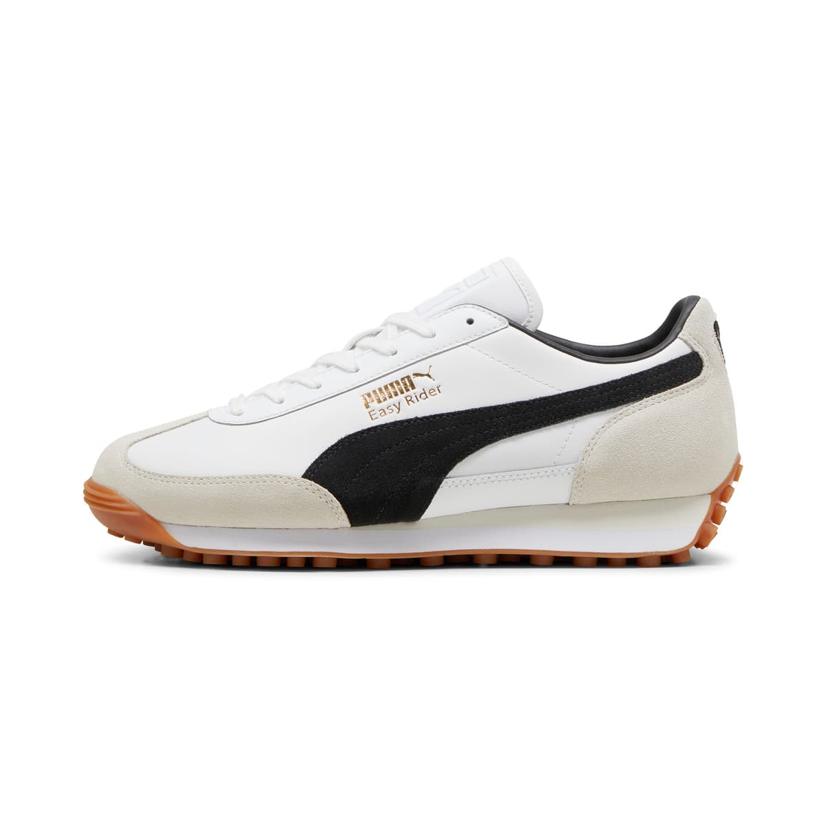 PUMA Easy Rider Mix sneakers unisex, Zwart/Wit, Maat 43