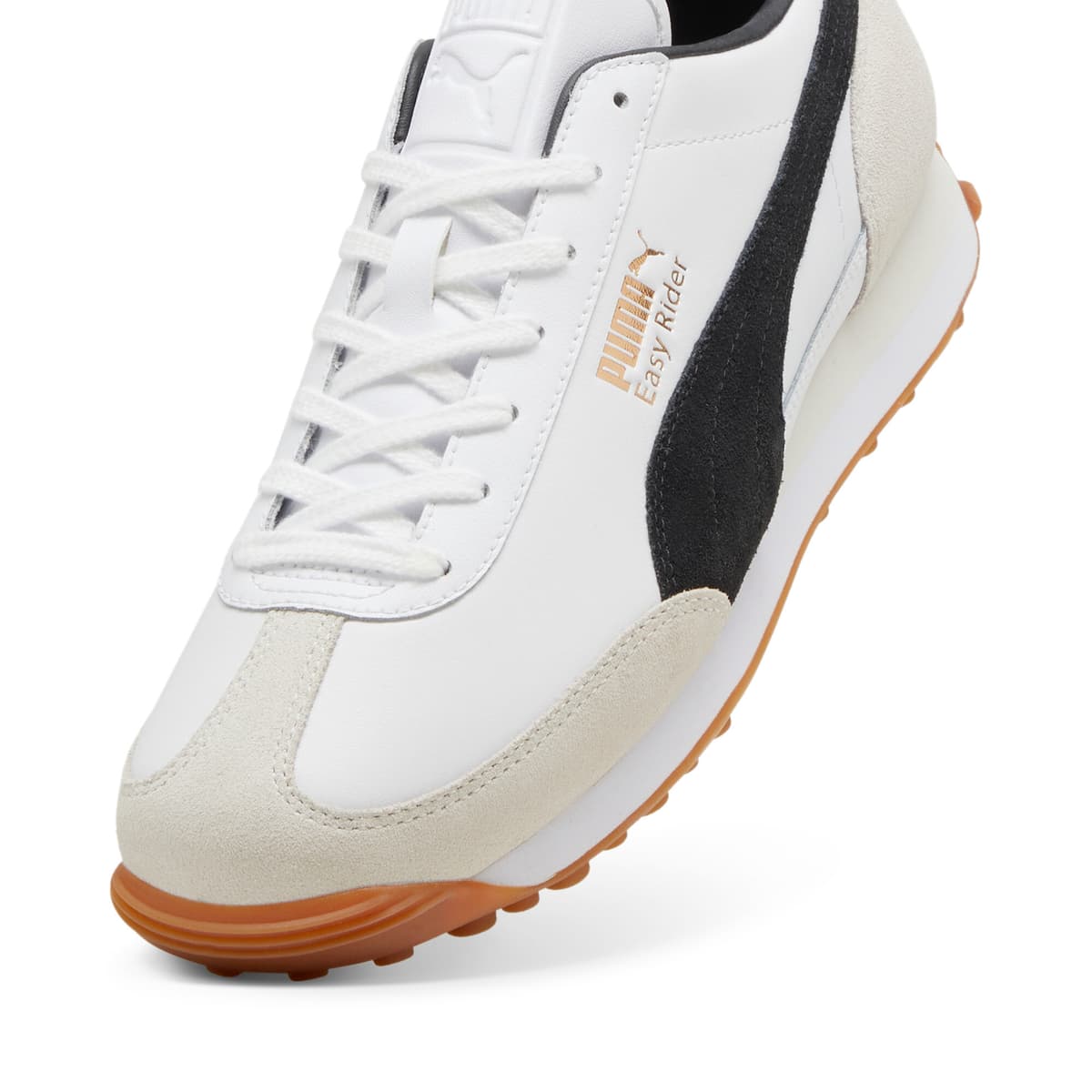 PUMA Easy Rider Mix sneakers unisex, Zwart/Wit, Maat 43 thumbnail 2
