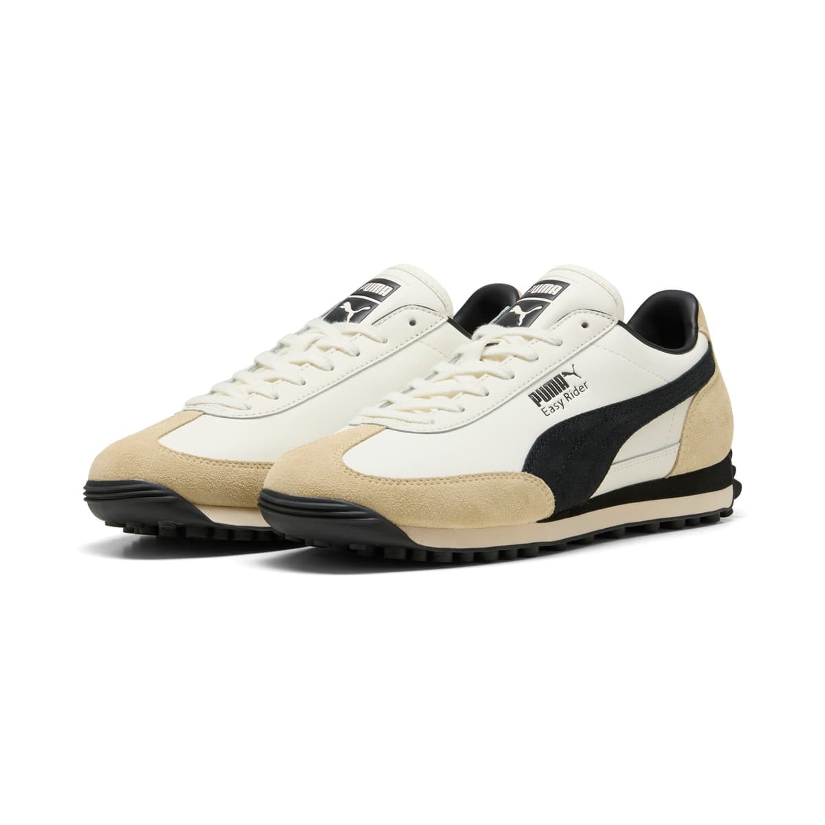 PUMA Easy Rider Mix sneakers unisex, Zwart/Wit, Maat 44,5 thumbnail 6