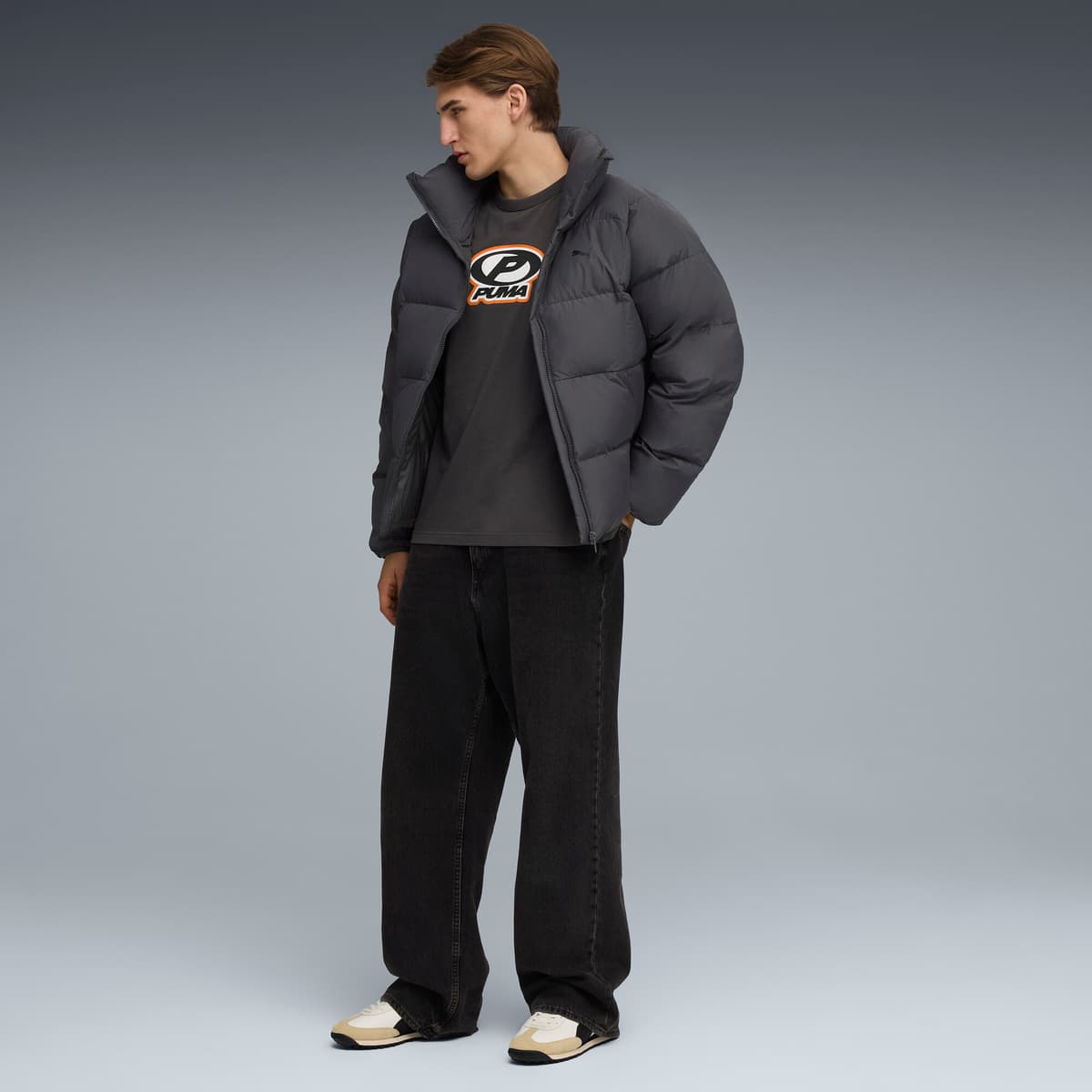 PUMA Easy Rider Mix sneakers unisex, Zwart/Wit, Maat 44,5 thumbnail 7