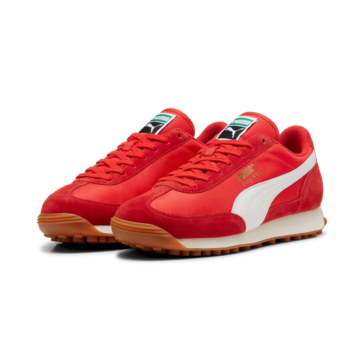 PUMA Easy Rider Vintage uniseks sneakers, Rood/Wit, Maat 36 thumbnail 6