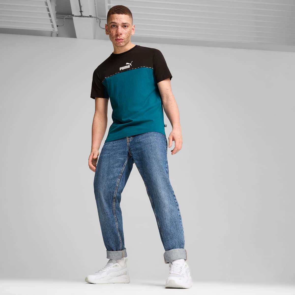 PUMA X-Ray 3 sneakers uniseks, Grijs/Wit, Maat 45 thumbnail 7