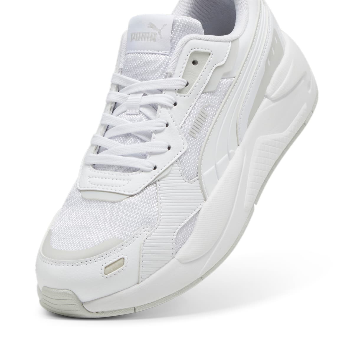 PUMA X-Ray 3 sneakers uniseks, Grijs/Wit, Maat 45 thumbnail 2