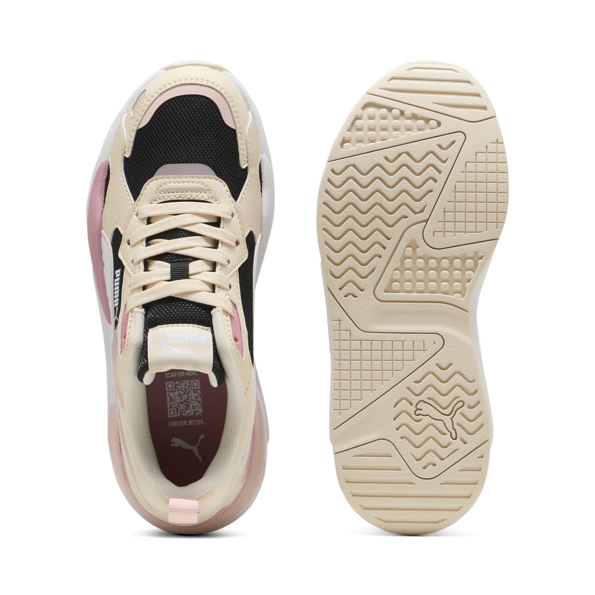 PUMA X-Ray 3 sneakers uniseks, Zwart/Wit, Maat 40,5 thumbnail 4