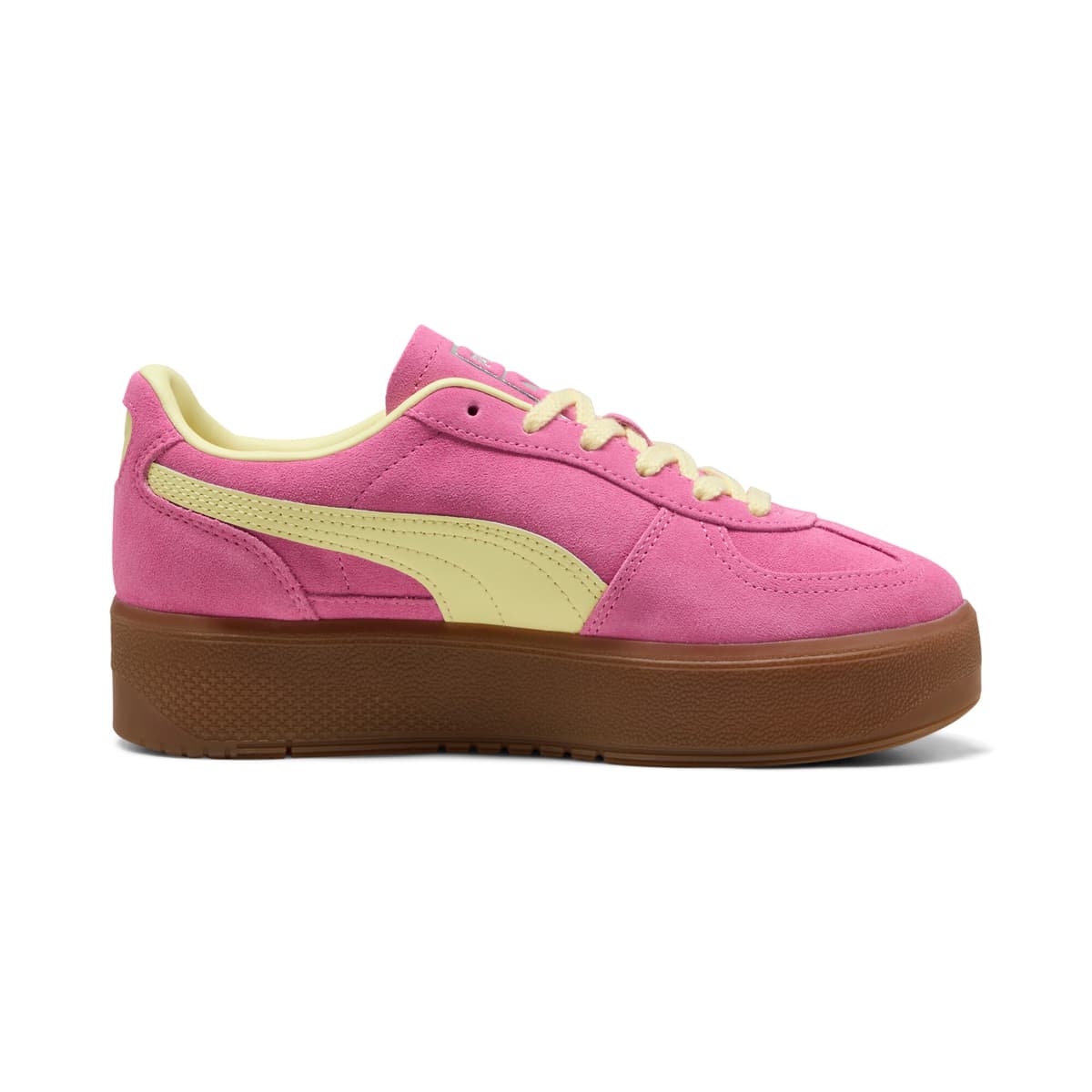 PUMA Palermo Elevata sneakers voor Dames, Roze/Goud, Maat 42 thumbnail 3