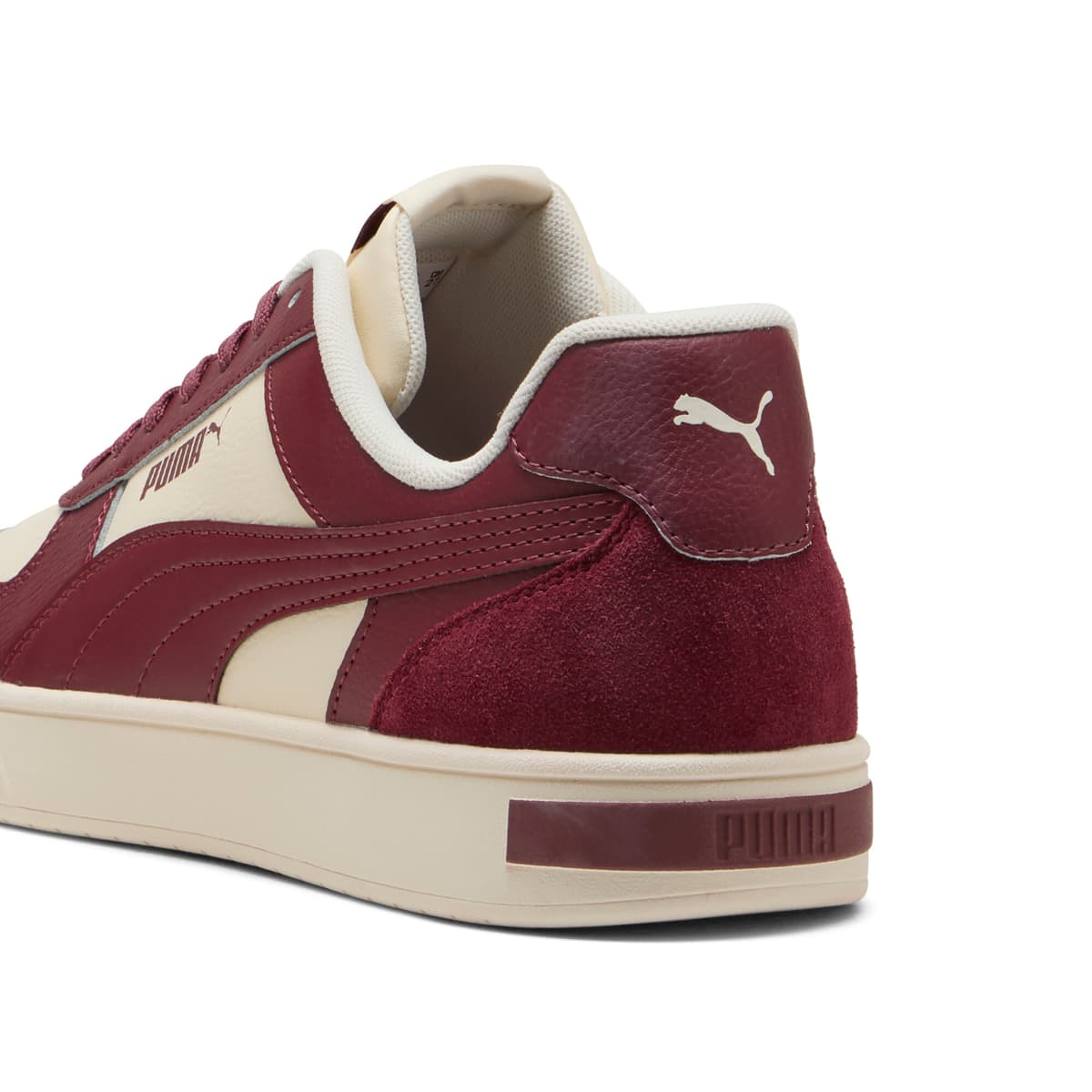 PUMA Caven Mix sneakers, Rood/Bruin, Maat 43 thumbnail 5