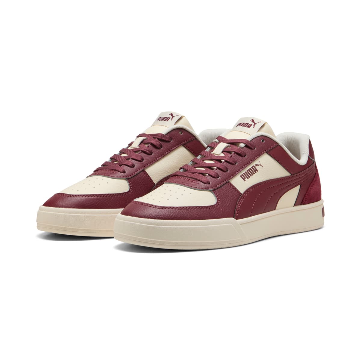 PUMA Caven Mix sneakers, Rood/Bruin, Maat 43 thumbnail 6