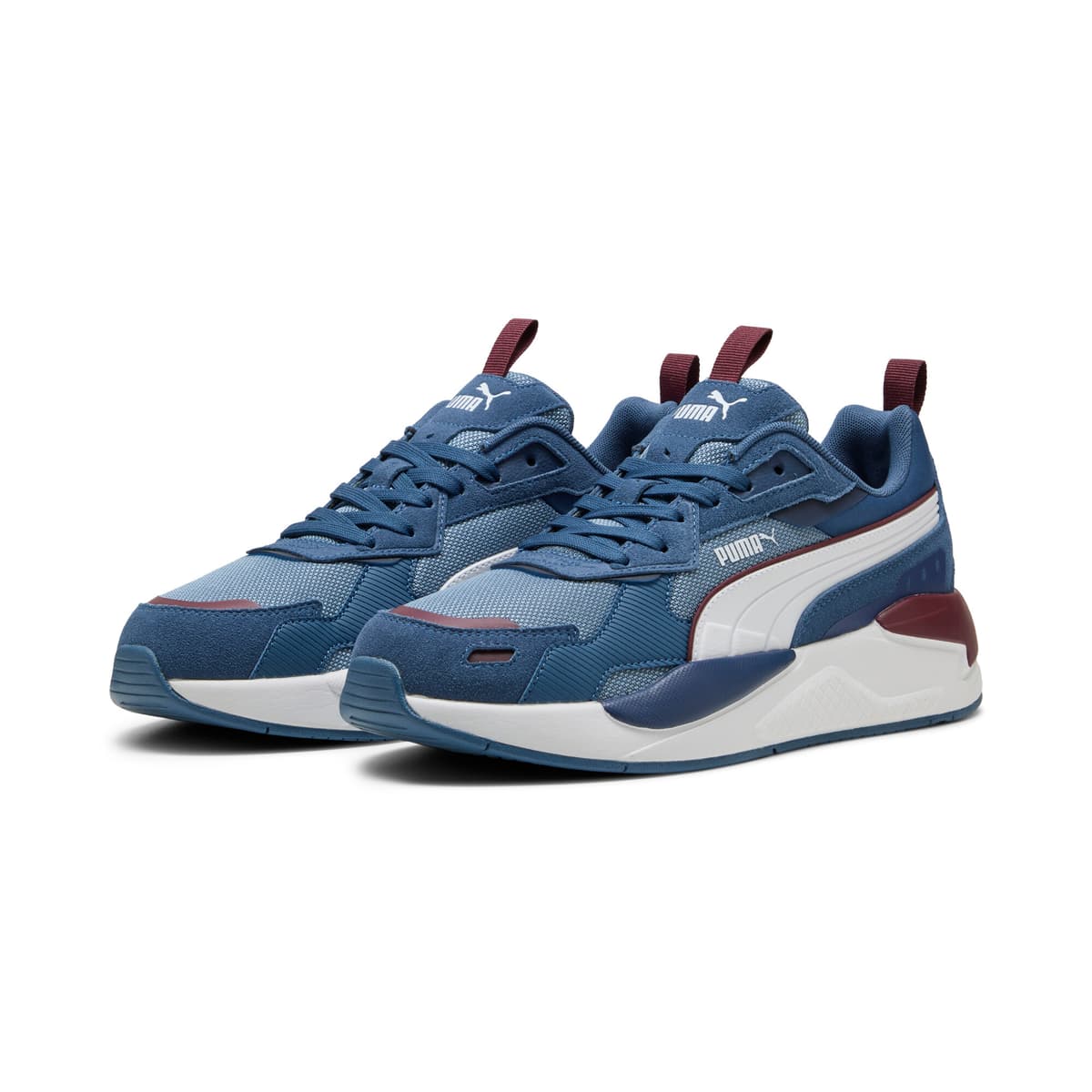 PUMA X-Ray 3 SD uniseks sneakers, Blauw/Wit, Maat 39 thumbnail 6