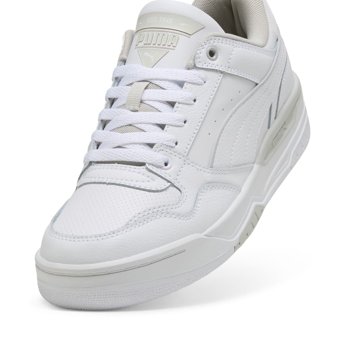 PUMA Rebound Retro sneakers unisex, Grijs/Wit, Maat 46 thumbnail 2