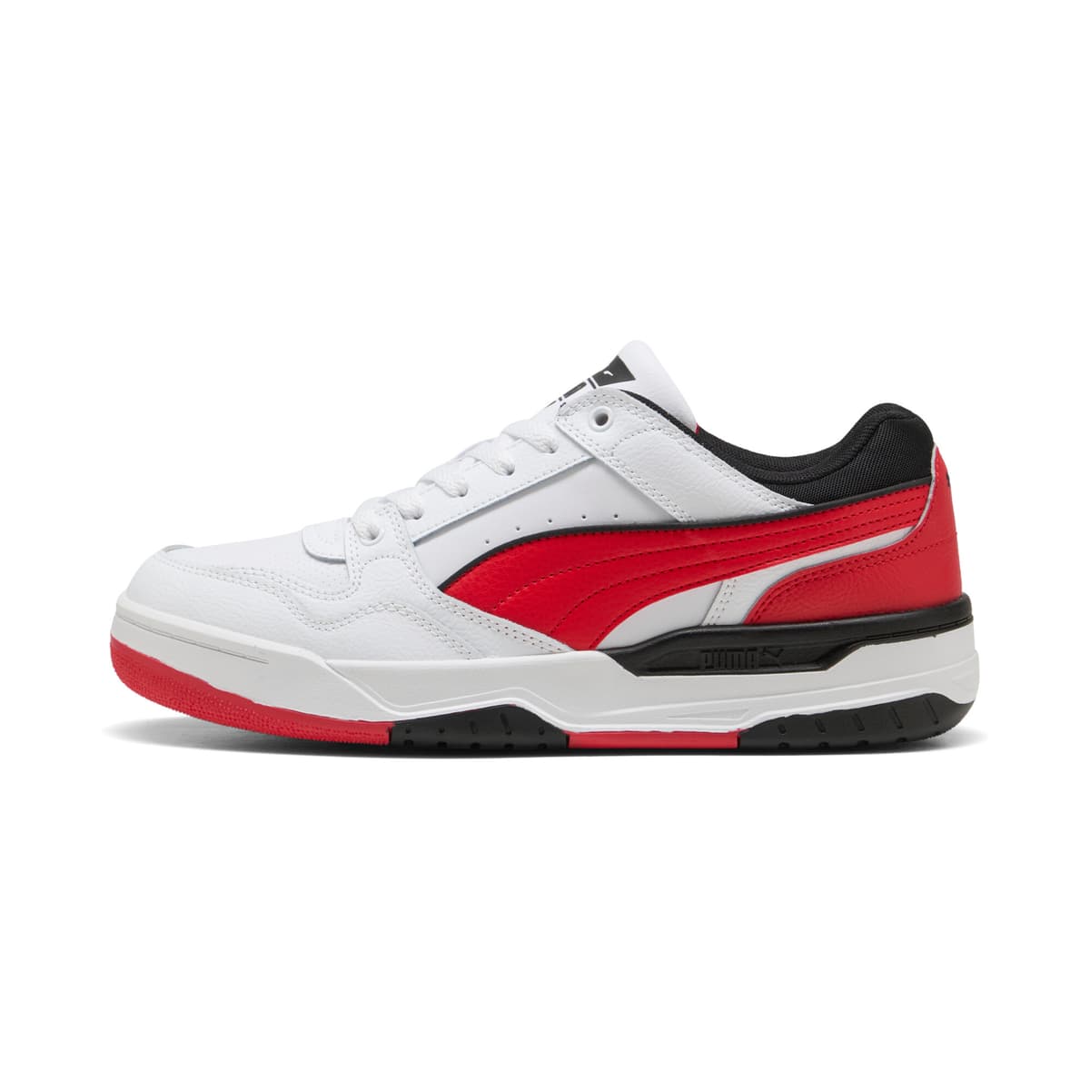 PUMA Rebound Retro sneakers unisex, Zwart/Rood/Wit, Maat 44,5