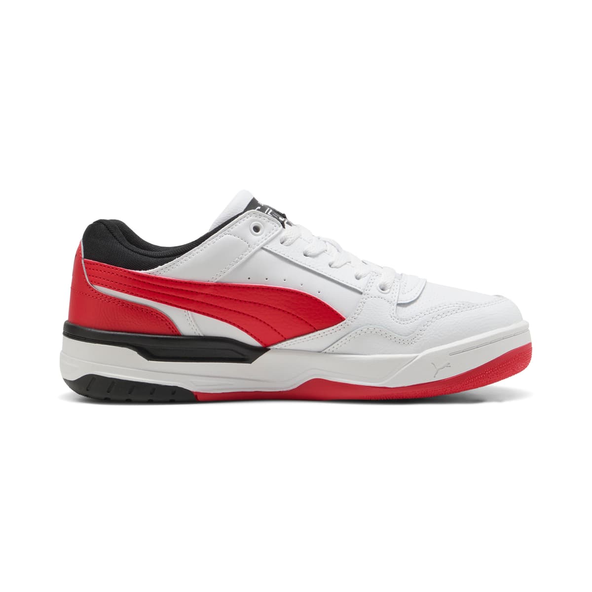 PUMA Rebound Retro sneakers unisex, Zwart/Rood/Wit, Maat 44,5 thumbnail 3