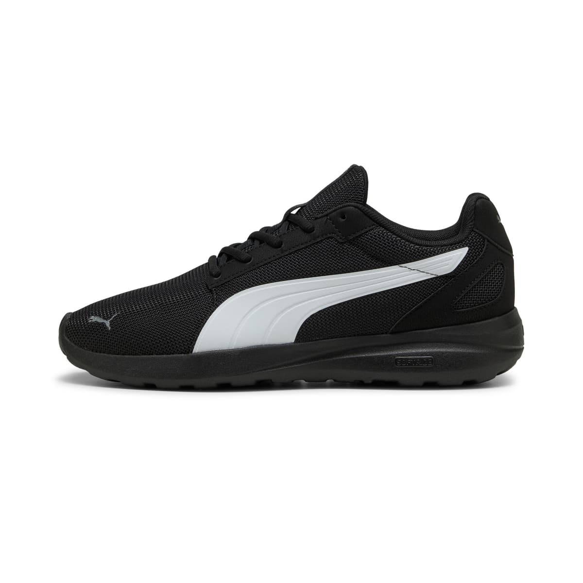 PUMA SOFTRIDE Cosmic uniseks sneakers, Zwart/Wit, Maat 44