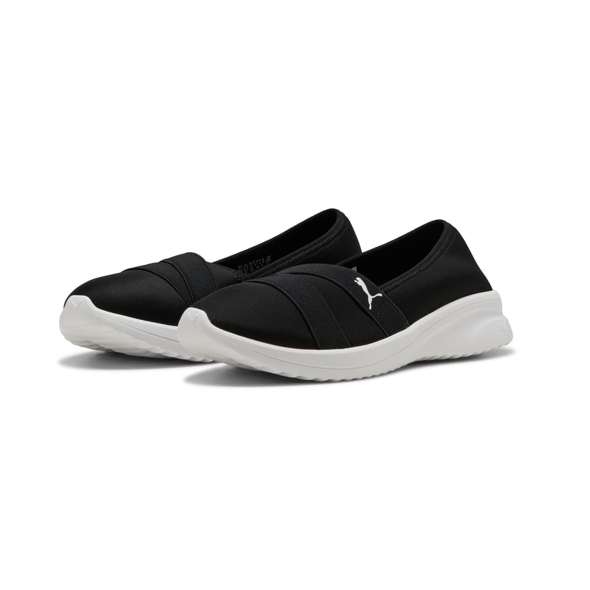 PUMA Adelina 2 sneakers voor Dames, Zwart/Wit, Maat 42,5 thumbnail 6