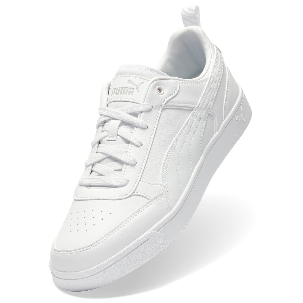 PUMA dribbelsneakers, Grijs/Wit, Maat 42 thumbnail 2