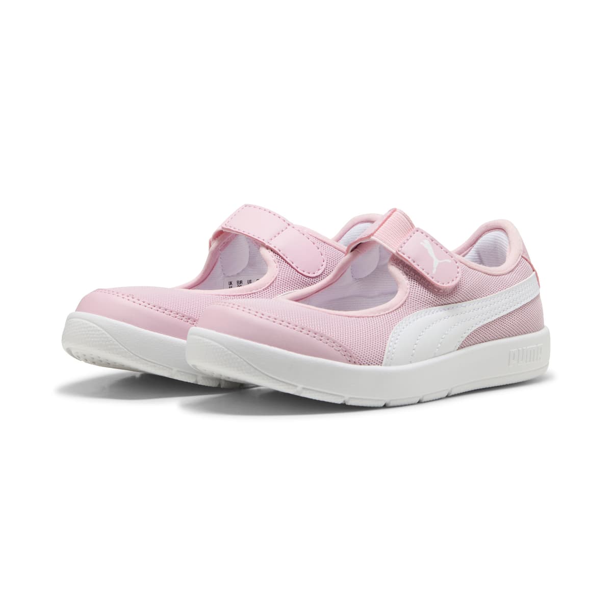 PUMA Courtflex v3 Lina V sneakers voor Dames, Roze/Wit, Maat 32,5 thumbnail 6