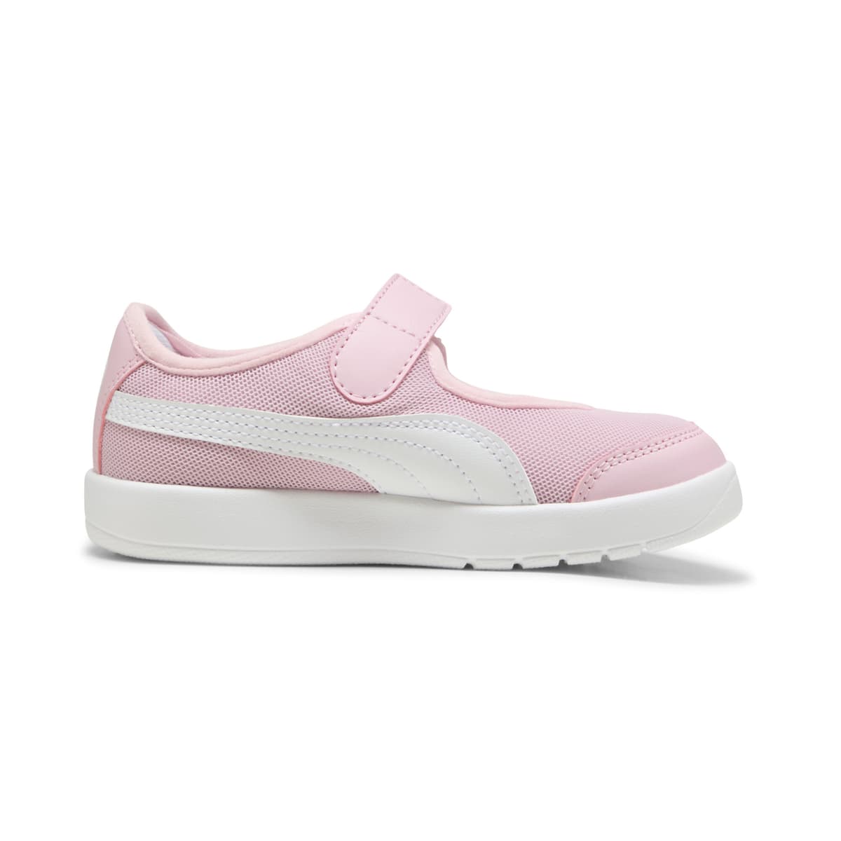 PUMA Courtflex v3 Lina V sneakers voor Dames, Roze/Wit, Maat 32,5 thumbnail 3