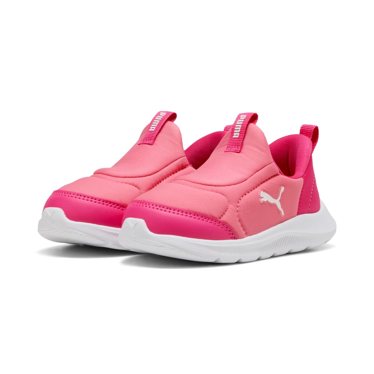 PUMA Fun Racer 2 SLIPTECHâ¢ schoenen, Roze/Wit, Maat 27 thumbnail 6