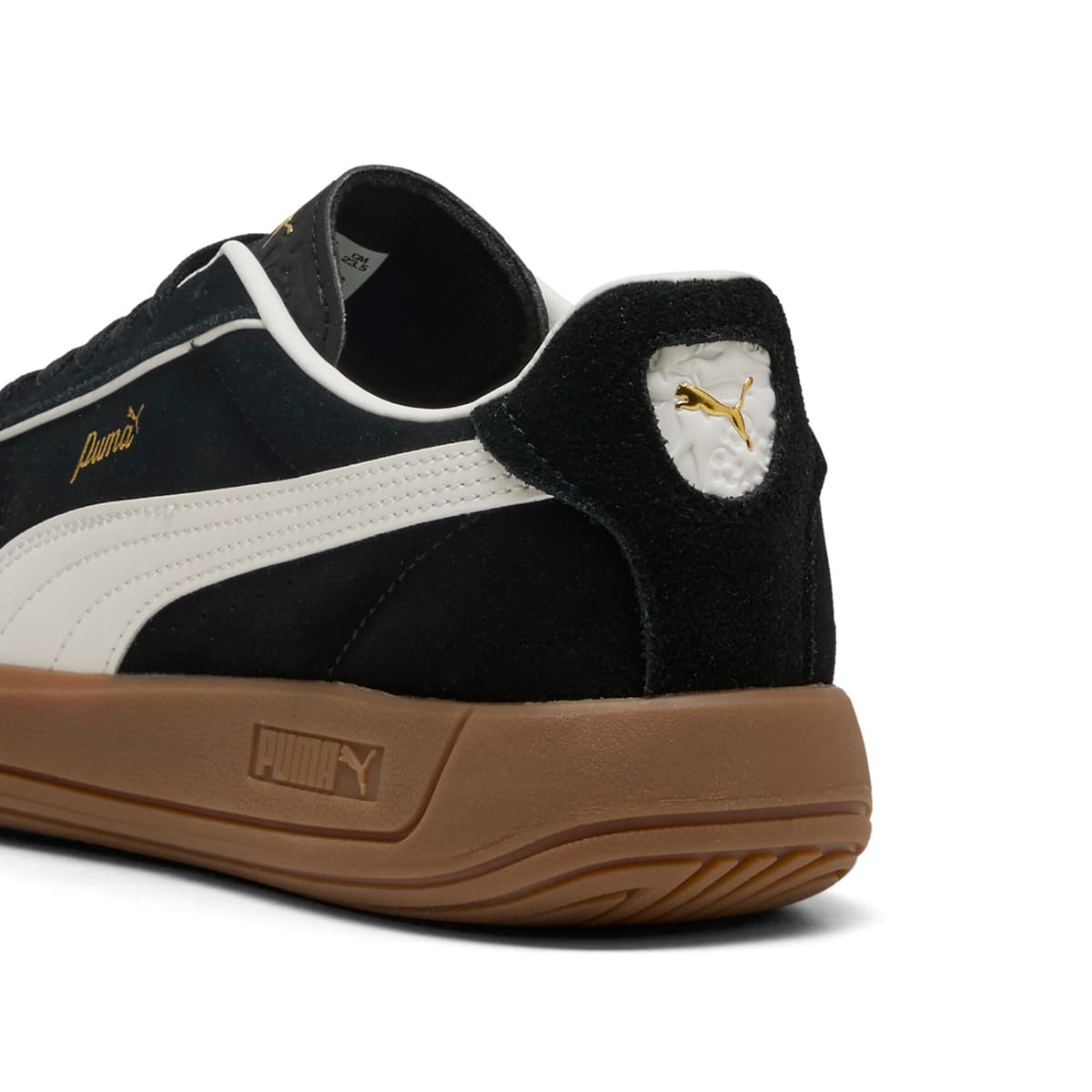 PUMA Club Klassika Suede sneakers voor Dames, Zwart/Wit, Maat 38,5 thumbnail 5