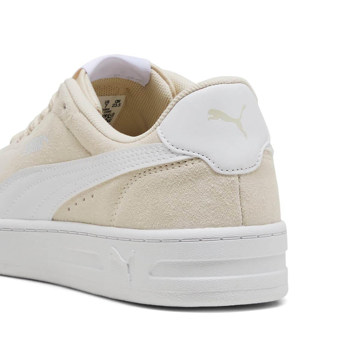 PUMA Court Lally Suede sneakers voor Dames, Wit, Maat 40,5 thumbnail 5