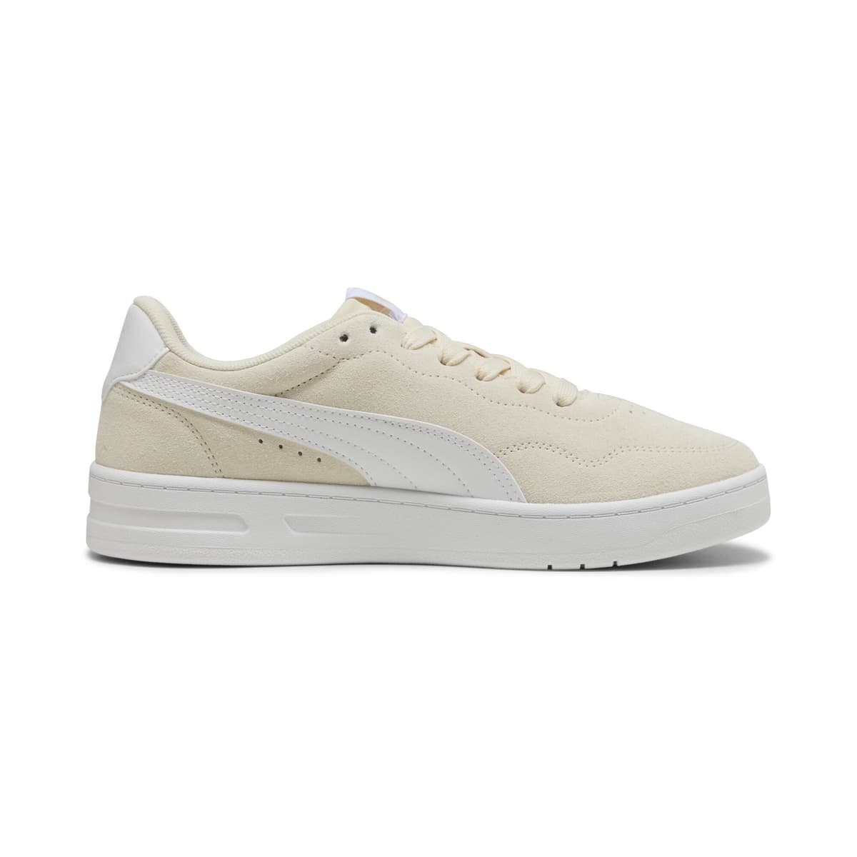 PUMA Court Lally Suede sneakers voor Dames, Wit, Maat 40,5 thumbnail 3