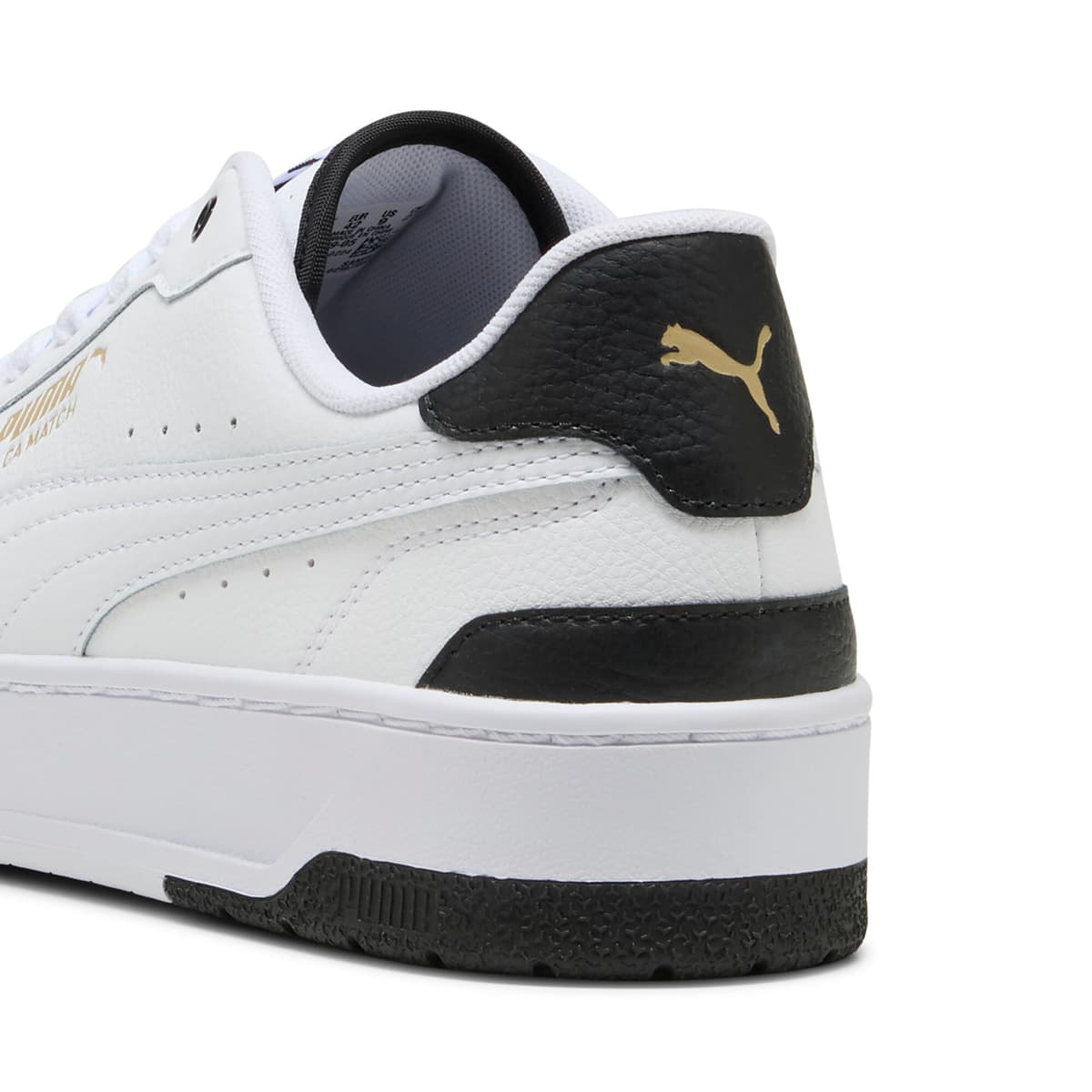PUMA CA Match sneakers, Zwart/Wit, Maat 40,5 thumbnail 5