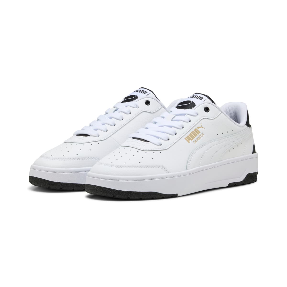 PUMA CA Match sneakers, Zwart/Wit, Maat 40,5 thumbnail 6