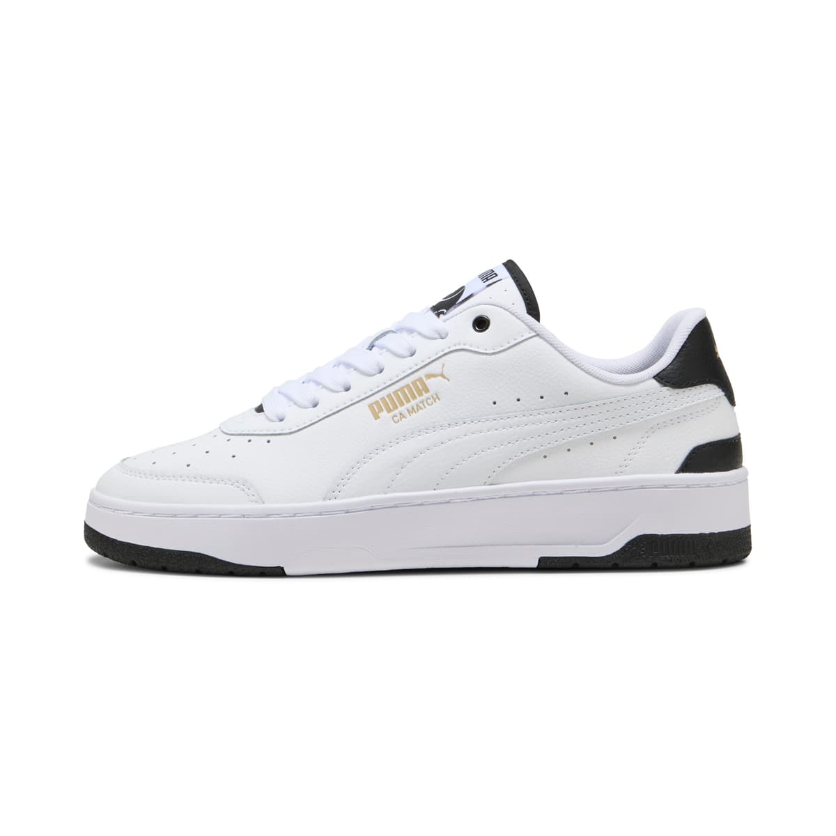 PUMA CA Match sneakers, Zwart/Wit, Maat 40,5