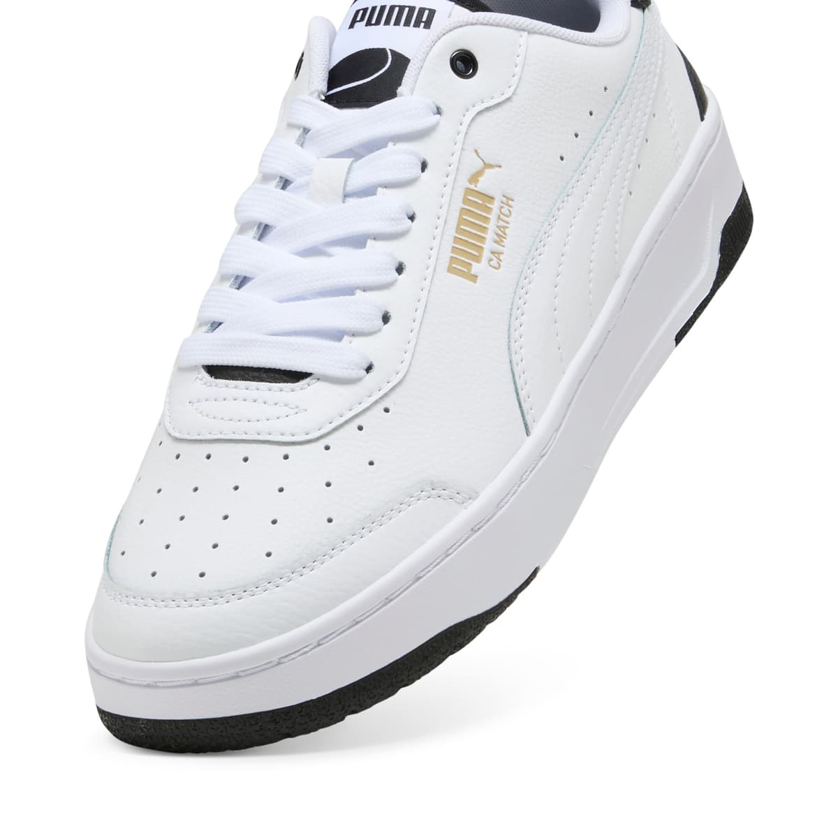 PUMA CA Match sneakers, Zwart/Wit, Maat 40,5 thumbnail 2