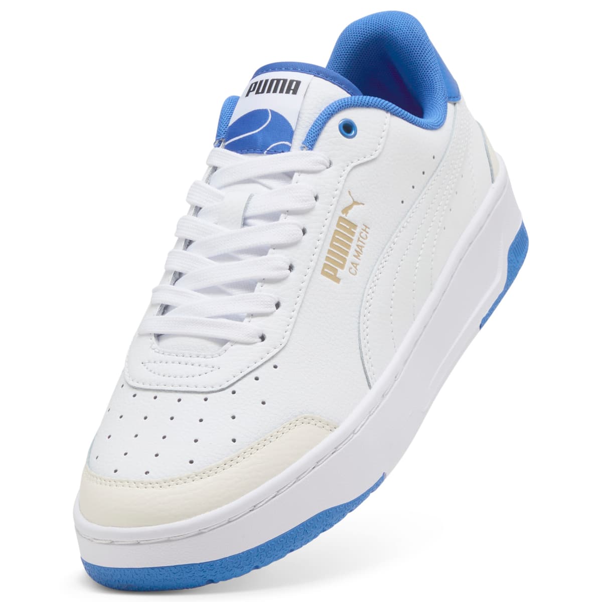 PUMA CA Match sneakers, Blauw/Wit, Maat 42,5 thumbnail 2
