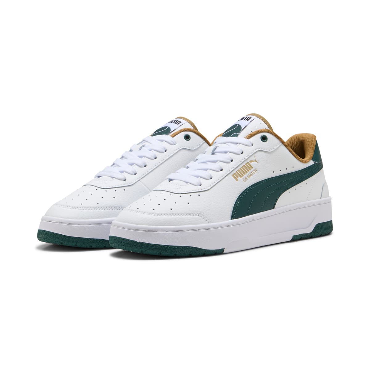 PUMA CA Match sneakers, Groen/Wit, Maat 36 thumbnail 6