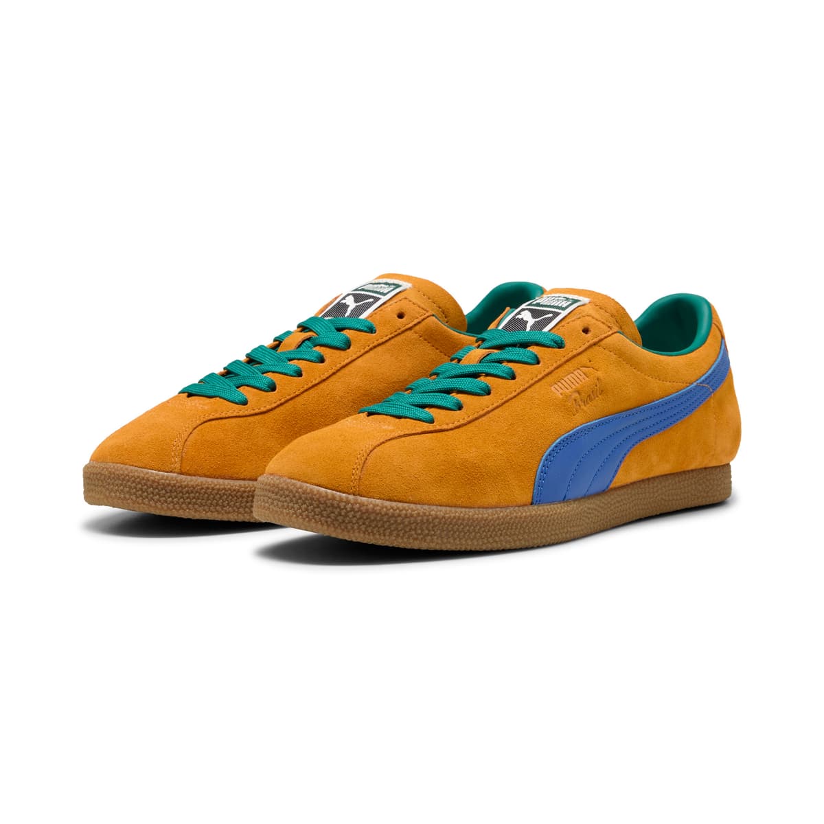 PUMA Brasil uniseks sneakers, Blauw, Maat 44 thumbnail 6