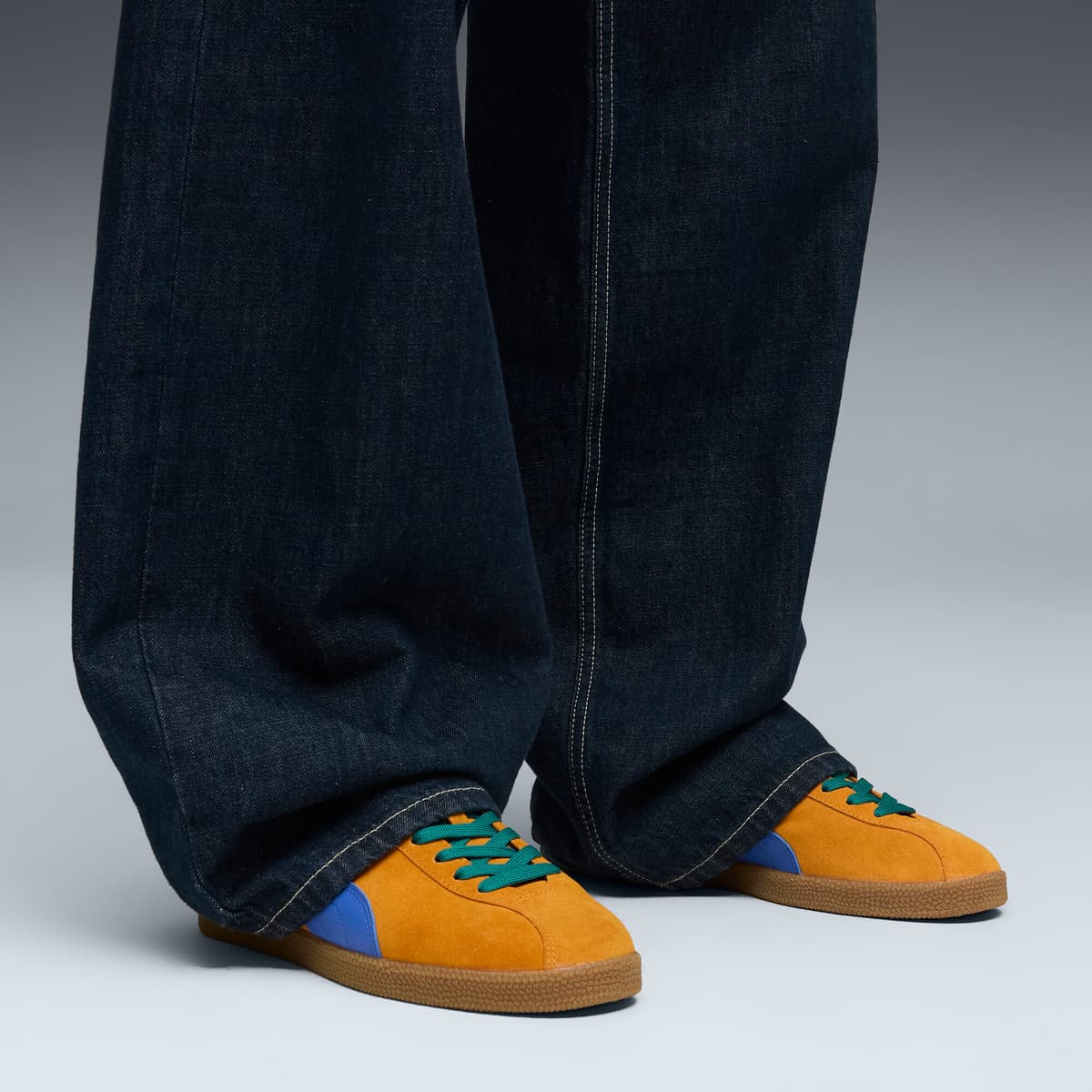 PUMA Brasil uniseks sneakers, Blauw, Maat 44 thumbnail 8