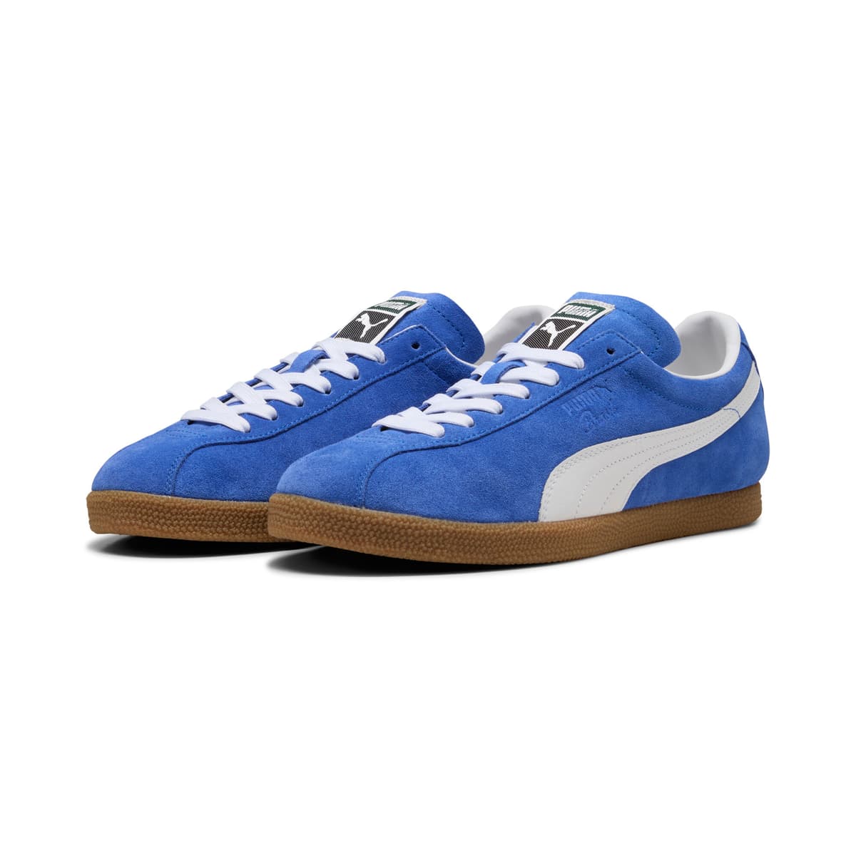 PUMA Brasil uniseks sneakers, Blauw/Wit, Maat 43 thumbnail 6