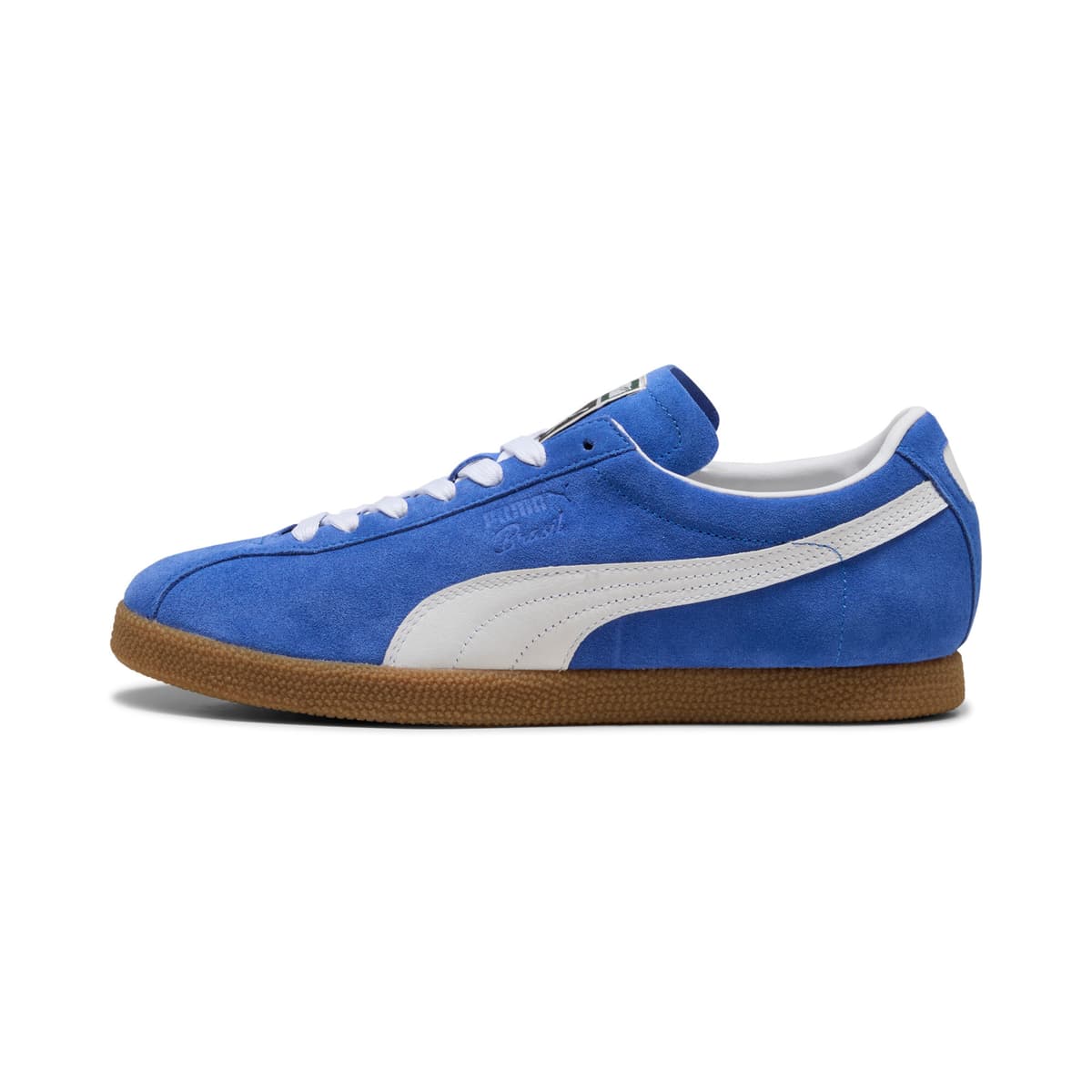 PUMA Brasil uniseks sneakers, Blauw/Wit, Maat 43