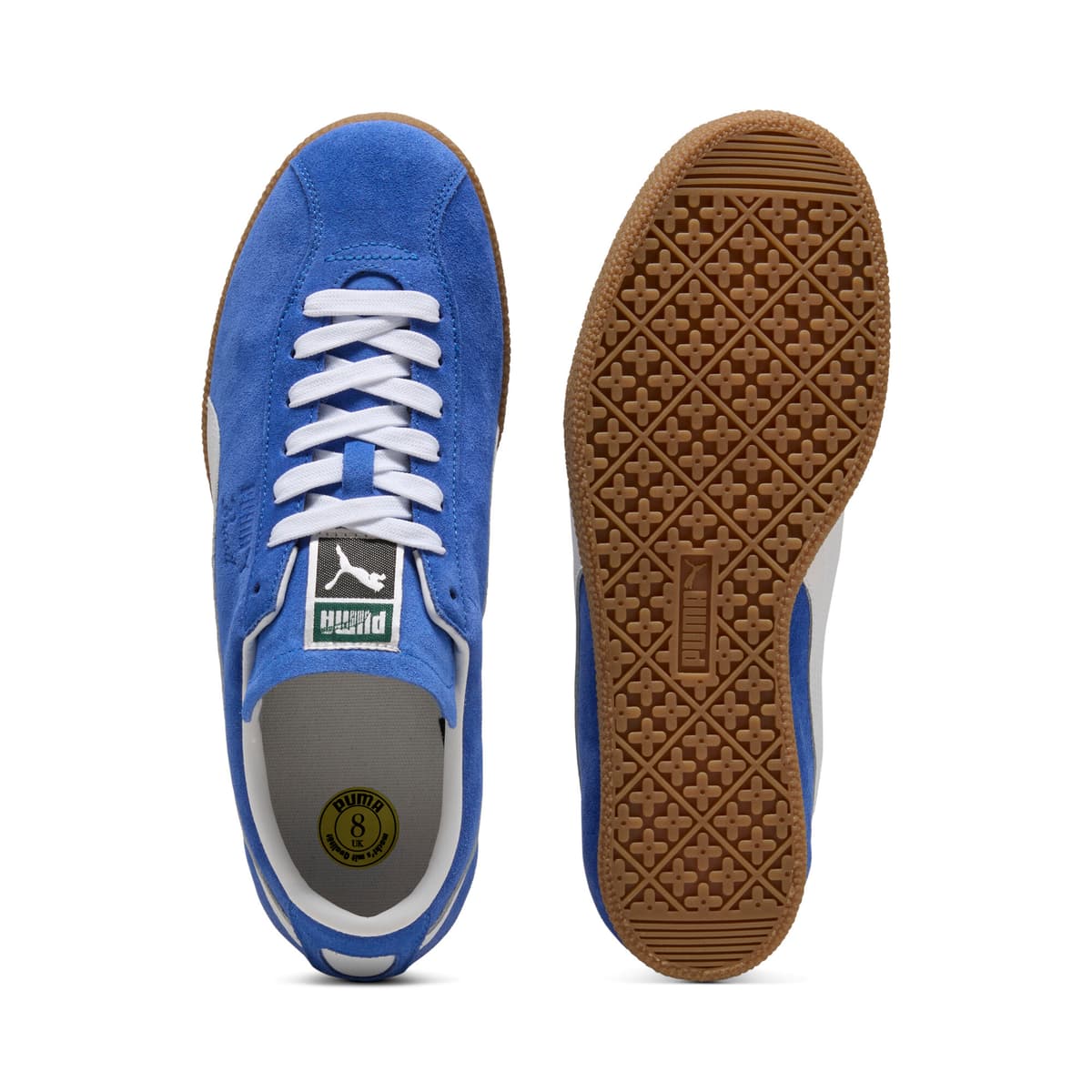 PUMA Brasil uniseks sneakers, Blauw/Wit, Maat 43 thumbnail 4