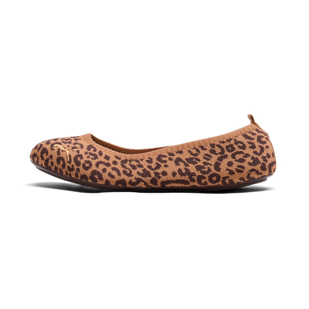 PUMA Iliana Luipaard ballerina's voor Dames, Maat 35,5