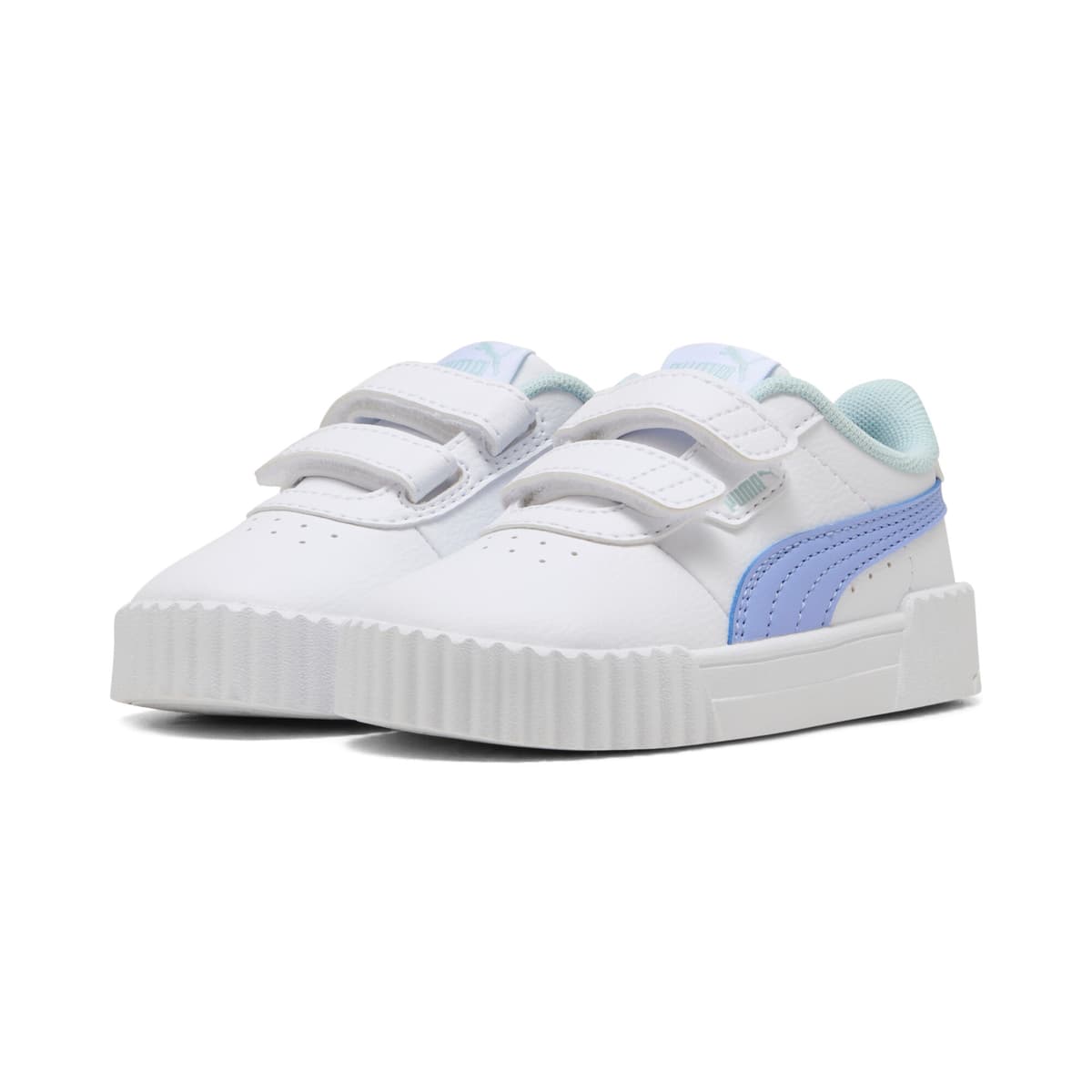 PUMA Carina 3.0 Holo sneakers voor Dames, Wit, Maat 24 thumbnail 6