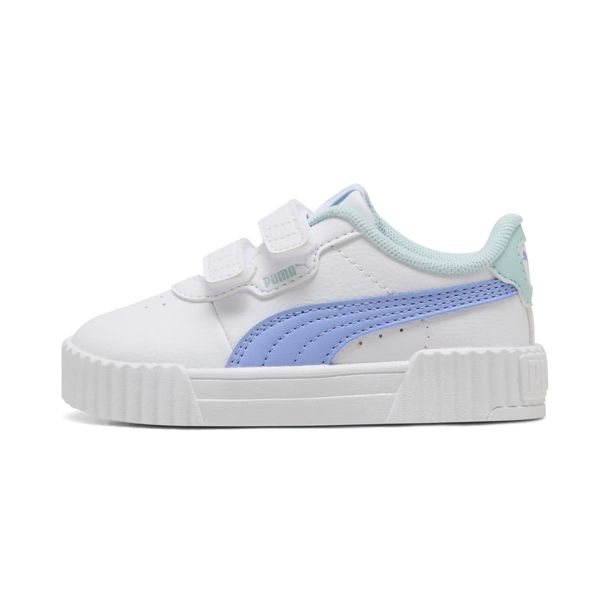 PUMA Carina 3.0 Holo sneakers voor Dames, Wit, Maat 24