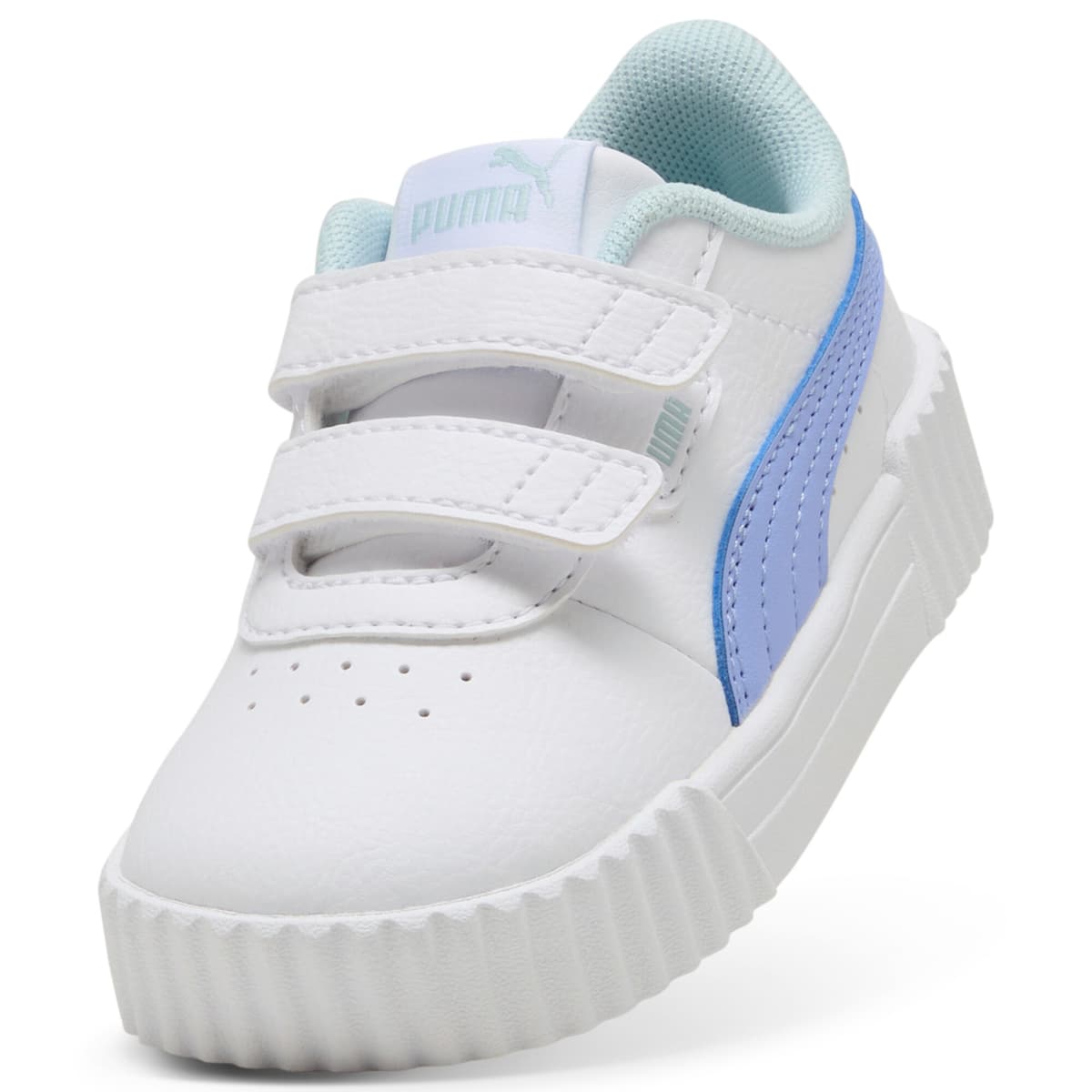 PUMA Carina 3.0 Holo sneakers voor Dames, Wit, Maat 24 thumbnail 2