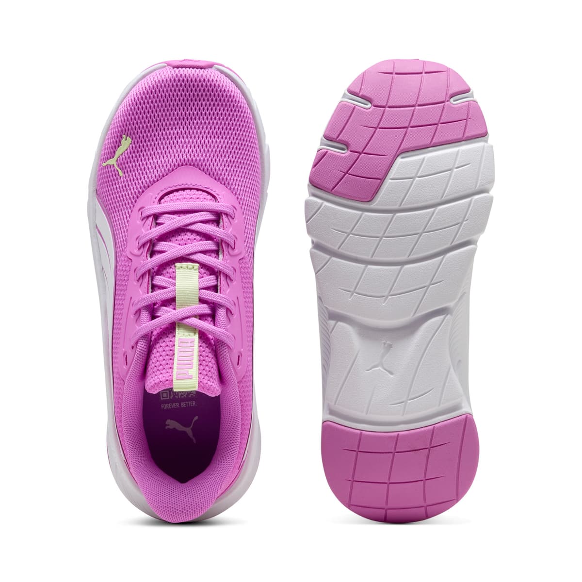 PUMA FlexFocus Lite Modern hardloopschoenen, Roze/Wit, Maat 35,5 thumbnail 4