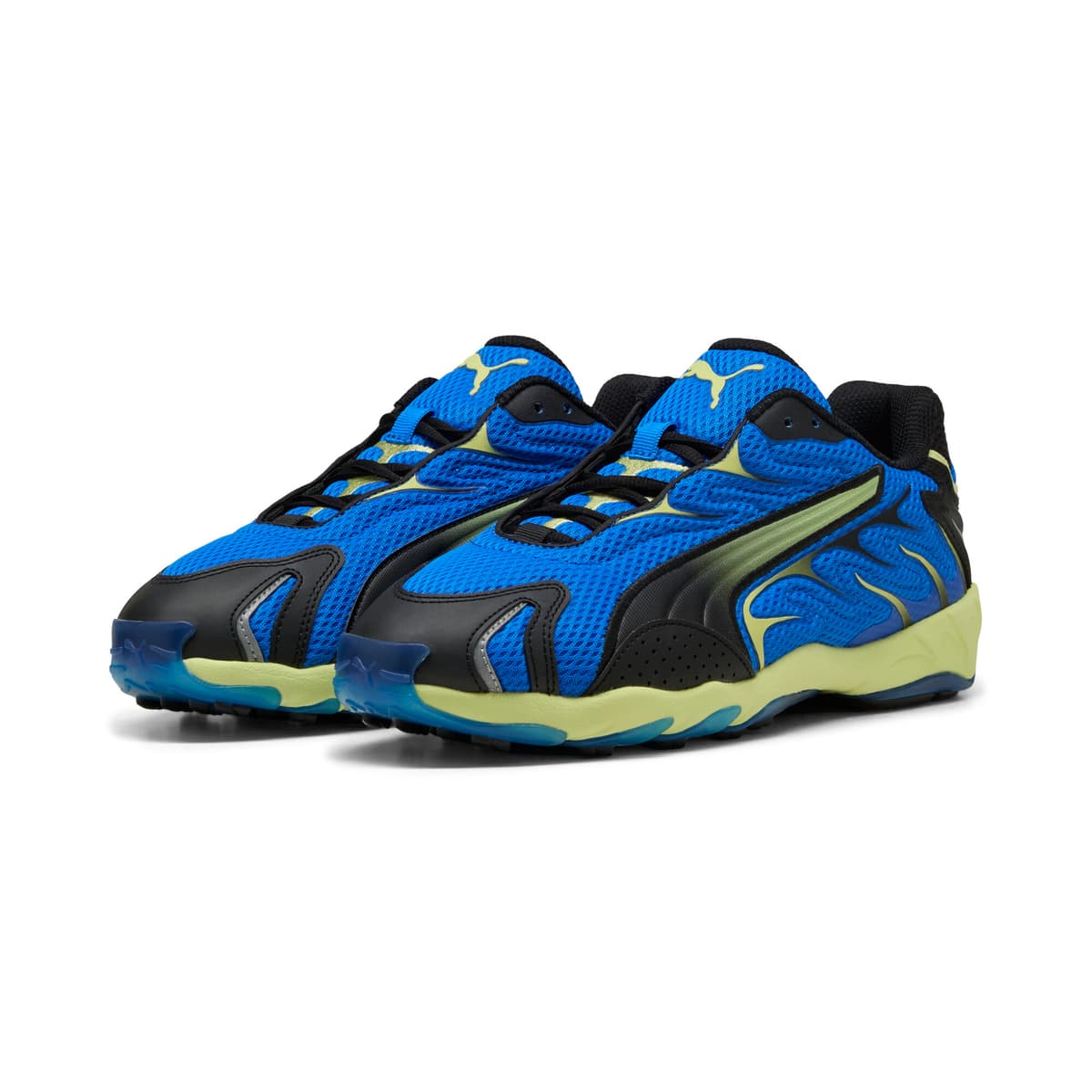 PUMA Inhale uniseks sneakers, Blauw/Geel, Maat 40 thumbnail 6