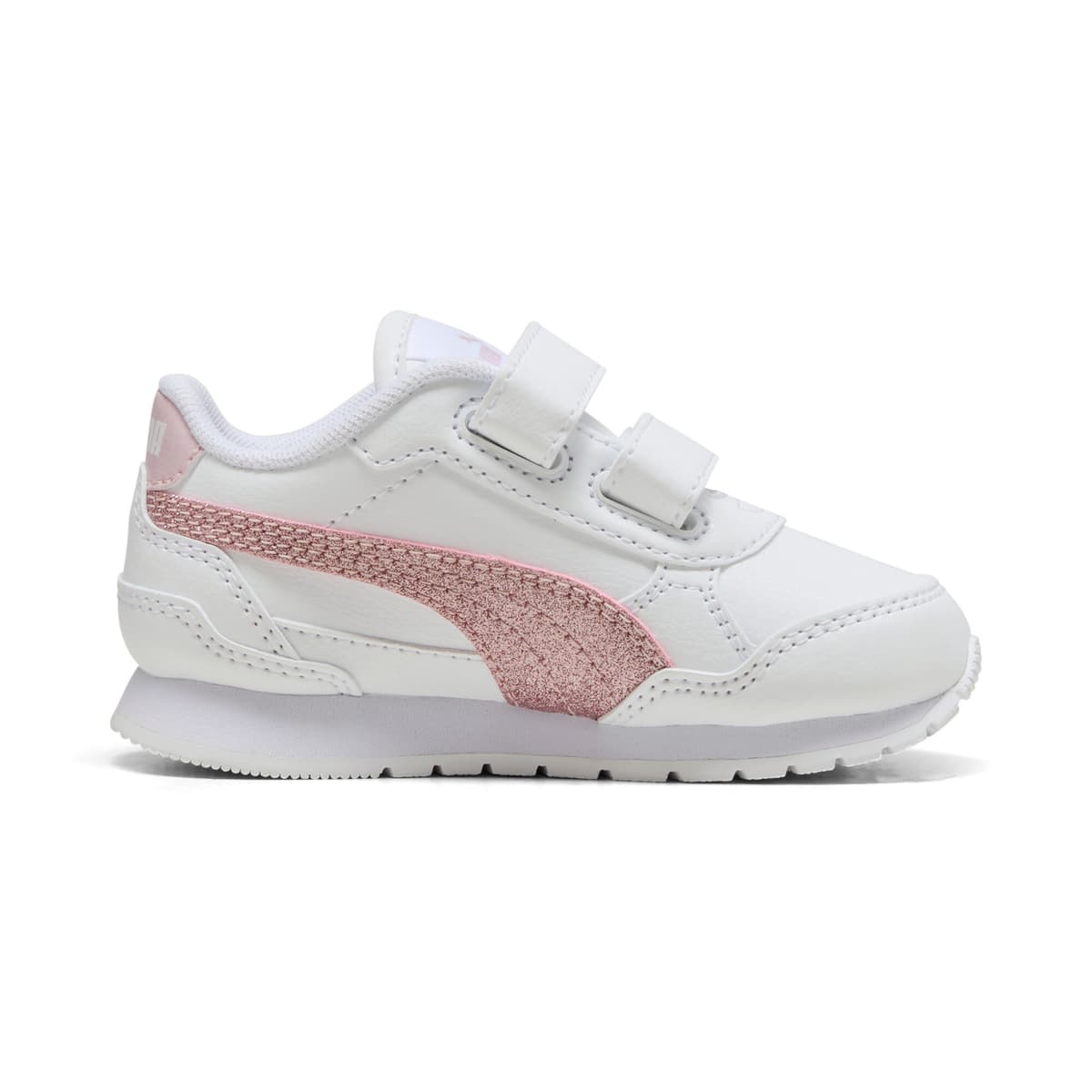 PUMA ST Runner v4 Glitter sneakers voor Dames, Roze/Wit, Maat 23 thumbnail 3