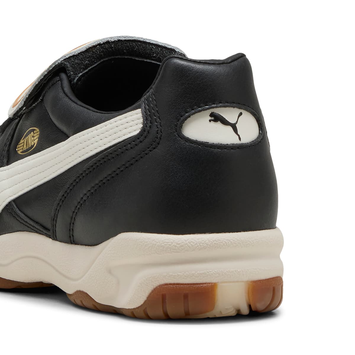 PUMA King Indoor sneakers unisex, Zwart/Wit, Maat 37 thumbnail 5