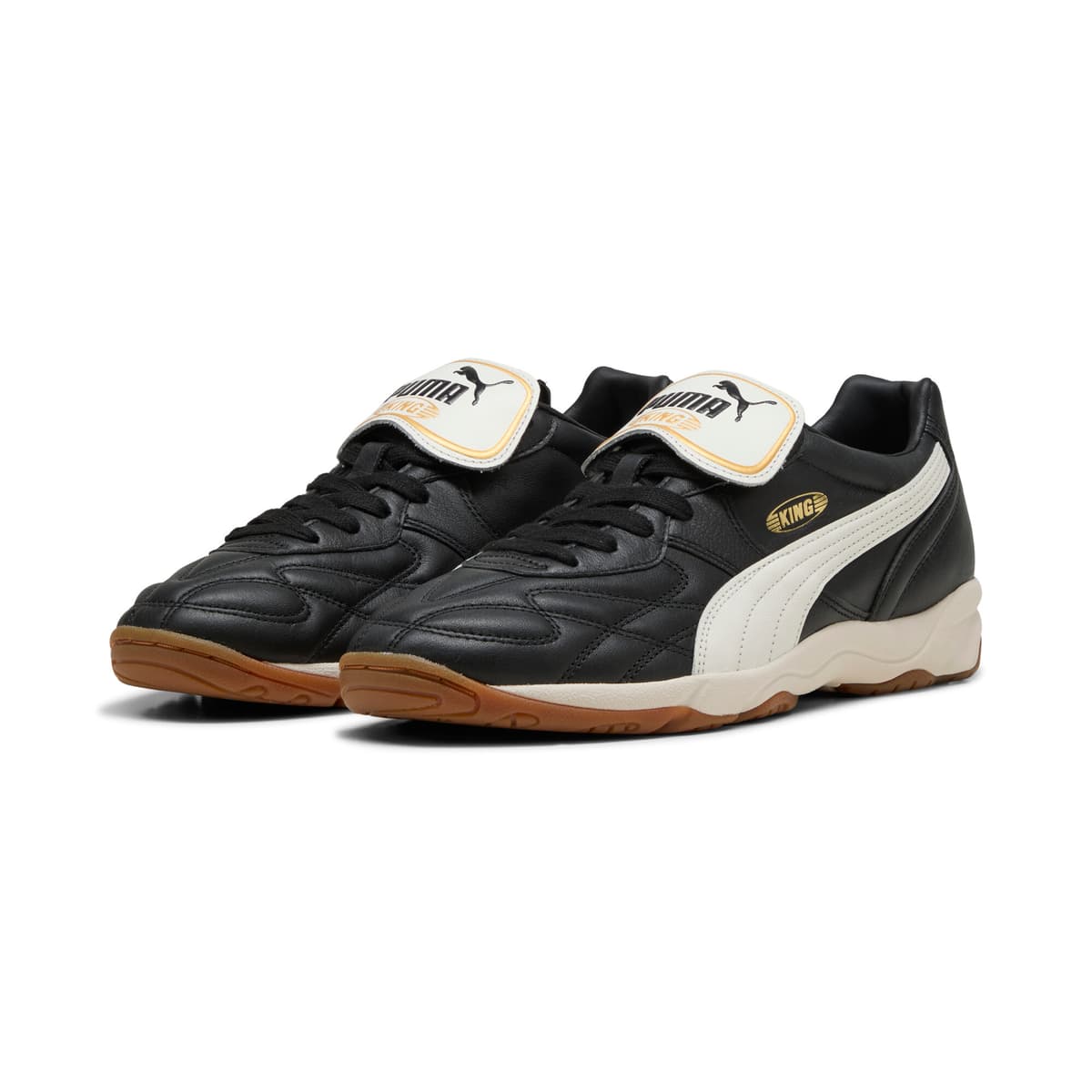 PUMA King Indoor sneakers unisex, Zwart/Wit, Maat 37 thumbnail 6