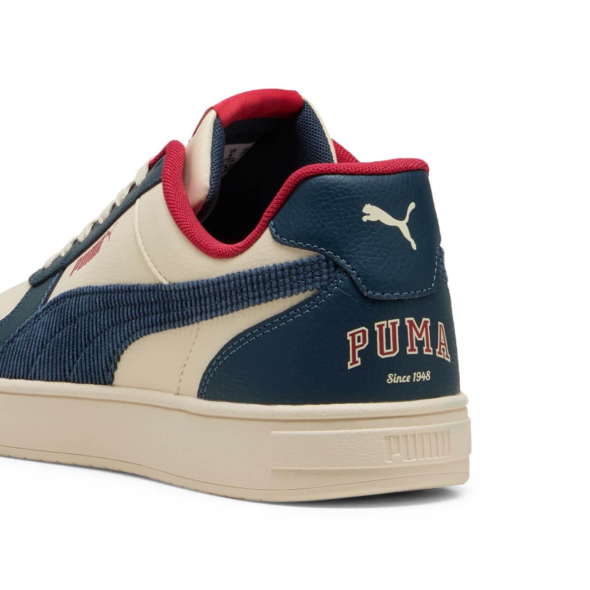 PUMA Caven Mix Varsity sneakers voor Heren, Rood/Bruin, Maat 47,5 thumbnail 5