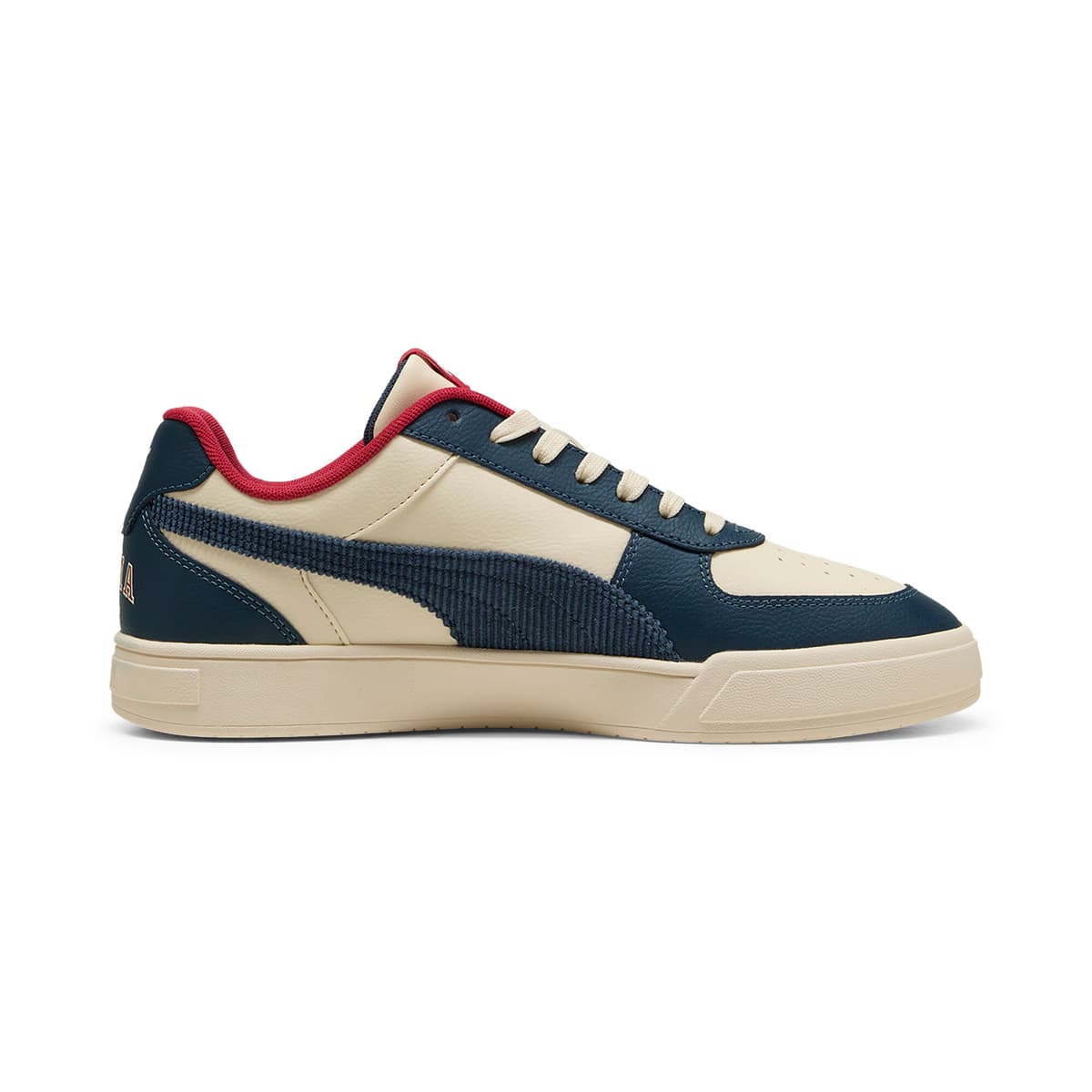 PUMA Caven Mix Varsity sneakers voor Heren, Rood/Bruin, Maat 47,5 thumbnail 3