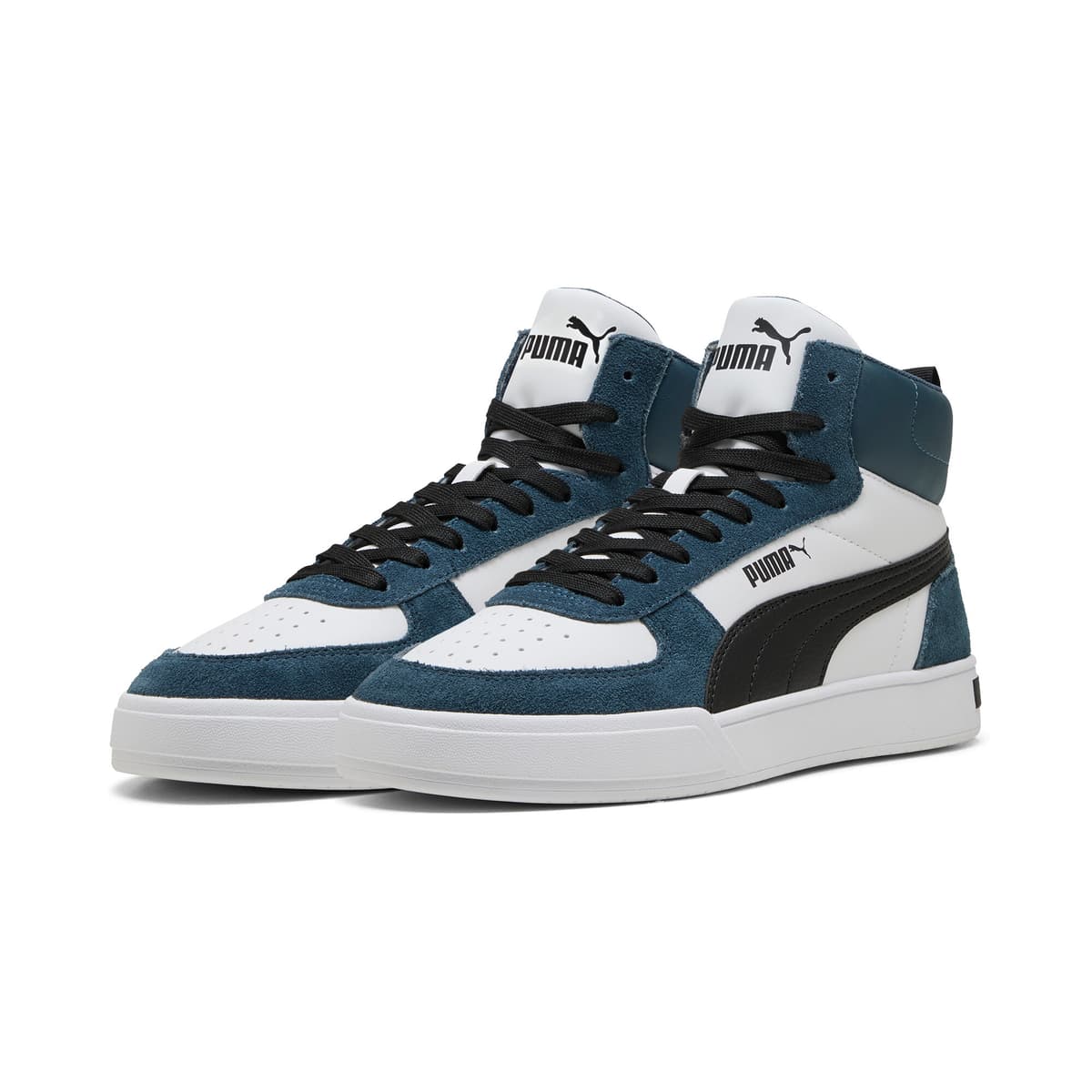 PUMA Caven Mid sneakers, Zwart/Wit, Maat 47 thumbnail 6