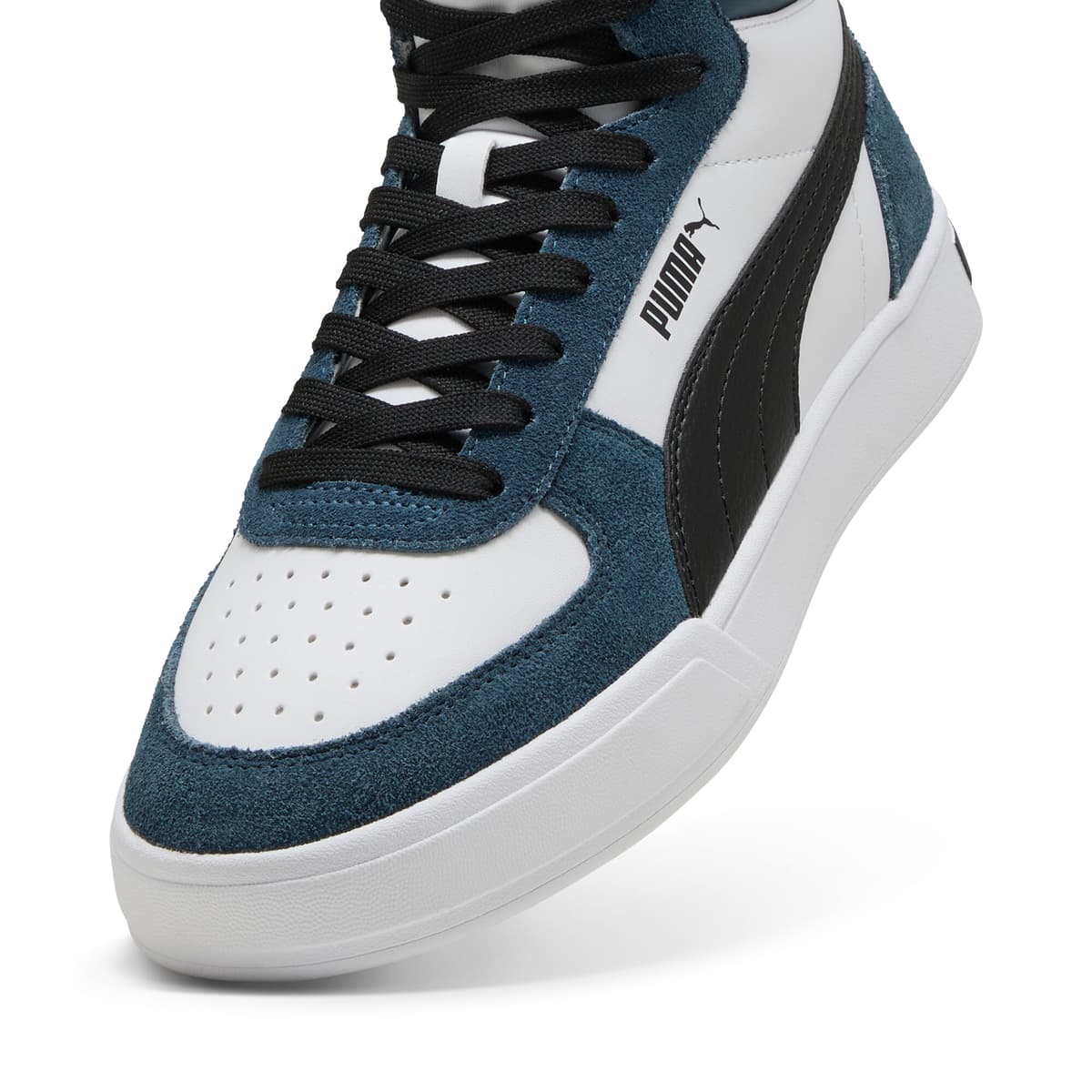 PUMA Caven Mid sneakers, Zwart/Wit, Maat 47 thumbnail 2