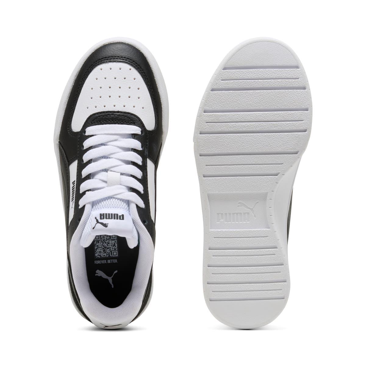 PUMA Caven Mix sneakers, Zwart/Wit, Maat 37 thumbnail 4